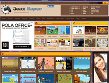 Tablet Screenshot of jeux-super.com
